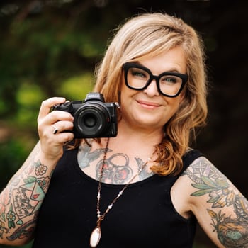 Michelle Cooper, Owner and Photographer of Belle & Bee Photography, Wedding Photographer